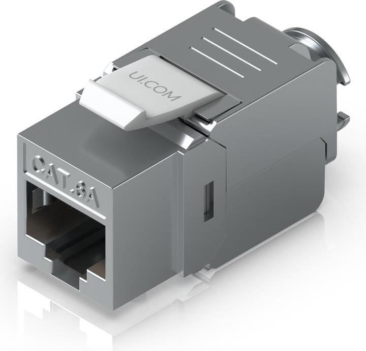 Actual product image Ubiquiti Cat.6a Keystone-Modul, 12er-Pack (werkzeugfrei) (Keystone module)
