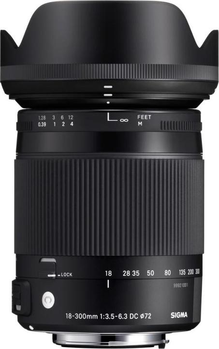 Produktbild Sigma 18-300mm f/3,5-6,3 DC Makro OS HSM (C) Nikon F DX (Nikon DX, APS-C / DX)