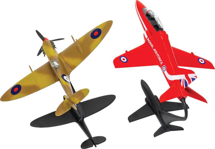 Actual product image Airfix Kit Set Best of British Spitfire & Hawk 1:72