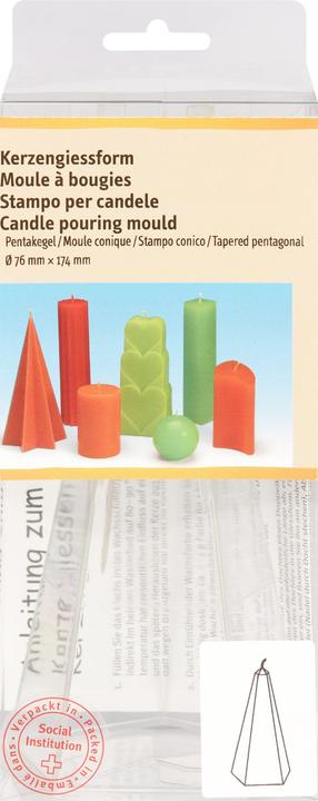 Exagon Pentake gel casting mold Gr.