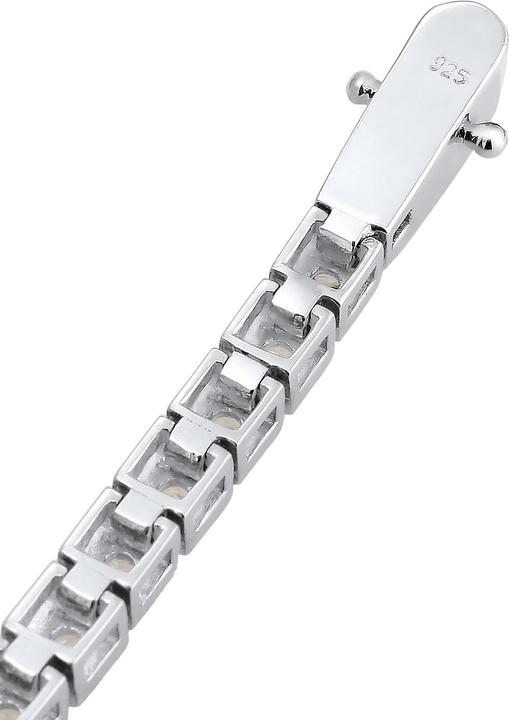 Immagine prodotto Elli Tennisarmband mit Zirkonia Kristallen (18 cm, Argento)