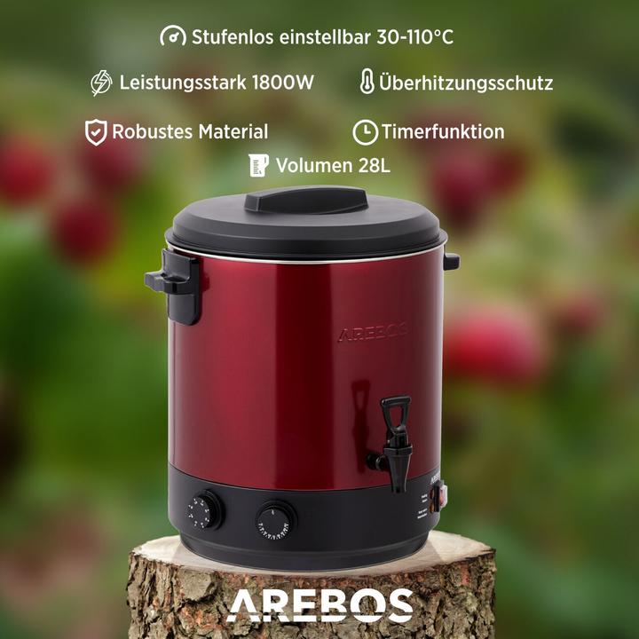 Produktbild Arebos Einkochautomat (28 l)