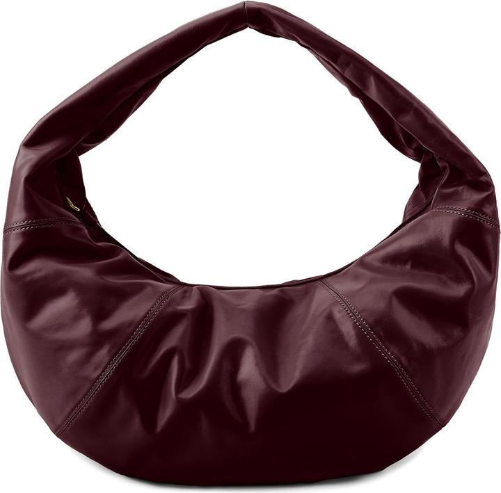 Actual product image Les Visionnaires Greta Schultertasche Leder 41 cm
