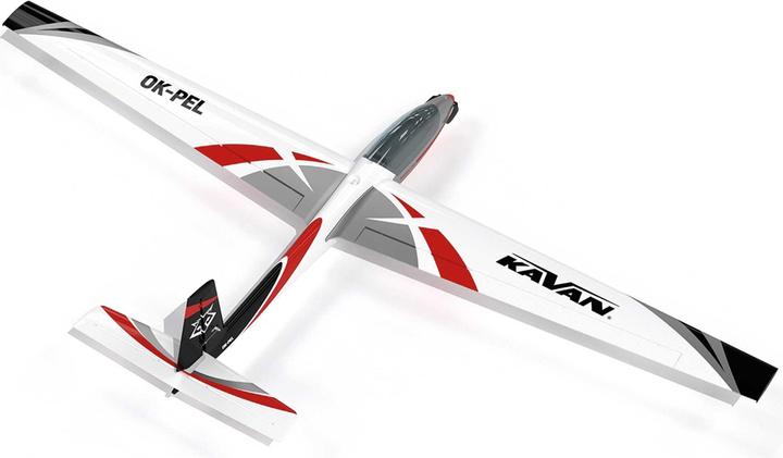 Image du produit Kavan Swift S-1 rouge 2400mm moteur électrique Modèle de planeur ARTF (Planeur)