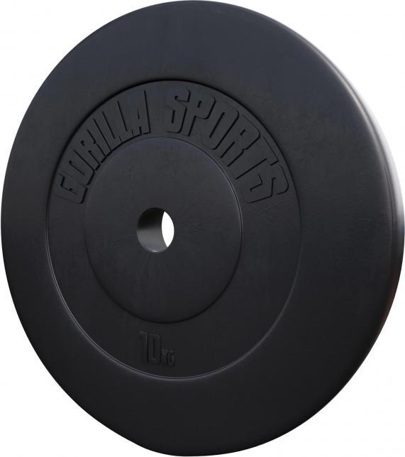 Gorilla Sports Hantelscheiben (1 x 10 kg)