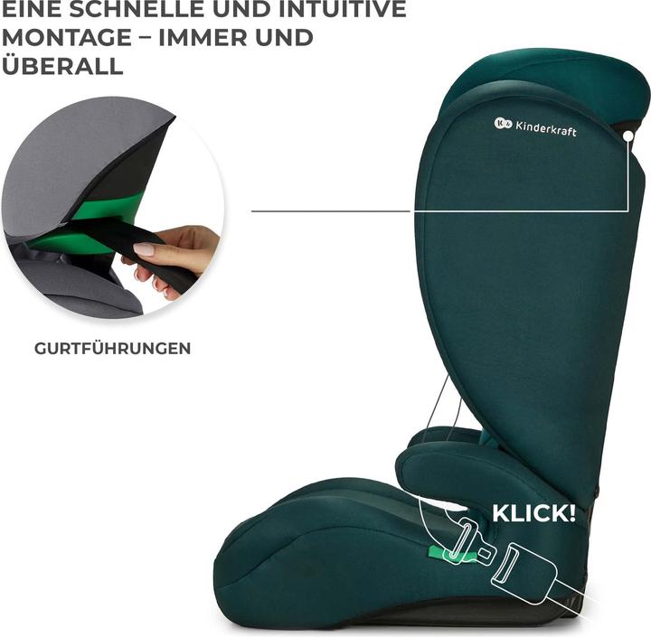 Actual product image KinderKraft I-Spark (Booster seat, ECE R129/i-Size Standard)