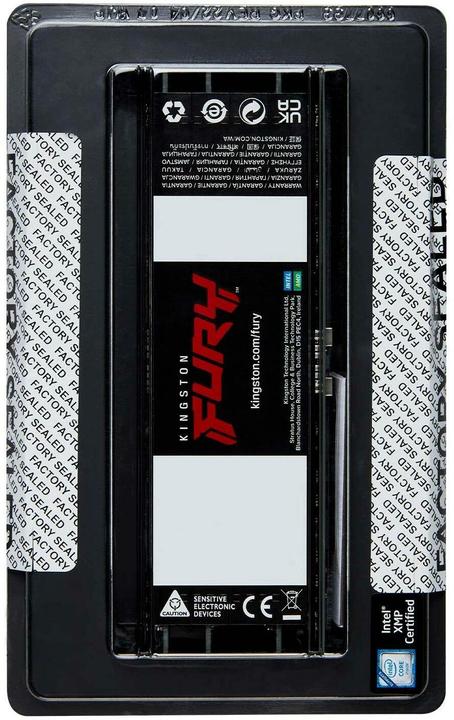 Image du produit Kingston Fury Renegade Pro EXPO 128GB Kit (4 x 32GB), DDR5, 5600MT/s, CL28, Overclockable, ECC, AMD EXPO, RDI (4 x 32GB, 5600 MHz, RAM DDR5, DIMM)