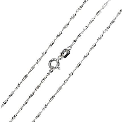 Immagine prodotto Brilio Catena elegante in oro bianco Lambada 45 cm 271 115 00181 07