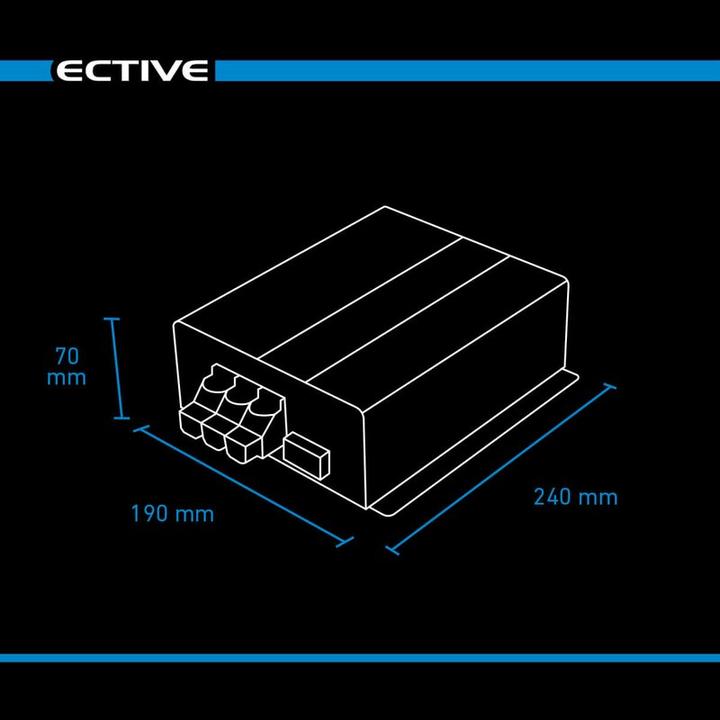 Image du produit Ective BB 50 24V vers 24V Booster de charge 50A (24V, 50 A)