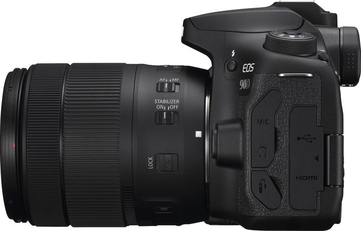 Actual product image Canon EOS 90D Kit (18 - 135 mm, 32.50 Mpx, APS-C / DX)