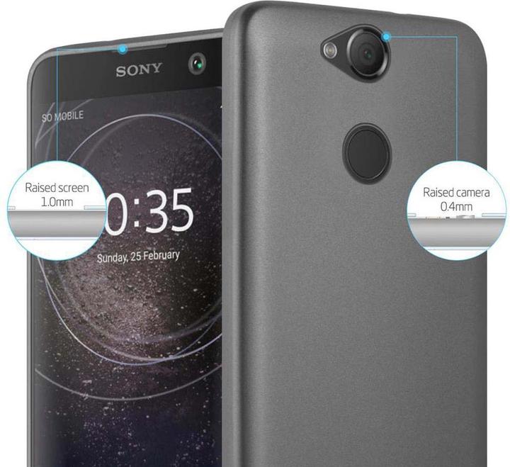 Image du produit Cadorabo Couverture métallique mate TPU (Sony Xperia XA2)