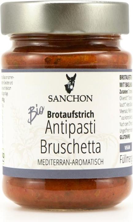 Image du produit Sanchon Pâte à tartiner Antipasti Bruschetta (pot) (190 g)
