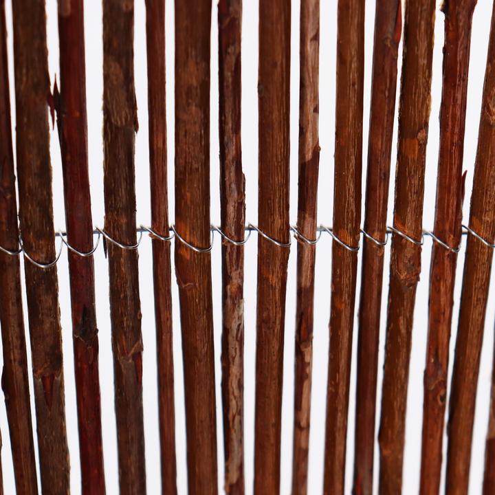 Immagine prodotto Aquagart Weidenmatte 25m x 150 cm I Sichtschutzmatte aus Weiden Natürlicher Sichtschutz für Garten