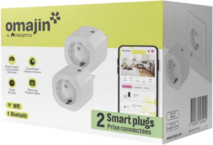 Netatmo Connecteur intermédiaire intelligent Omajin - Lot de 2 - (DE) - blanc