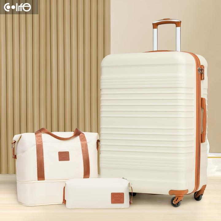 Produktbild Coolife 3-teiliges Koffer-Set (93 l, L (90 - 115l))