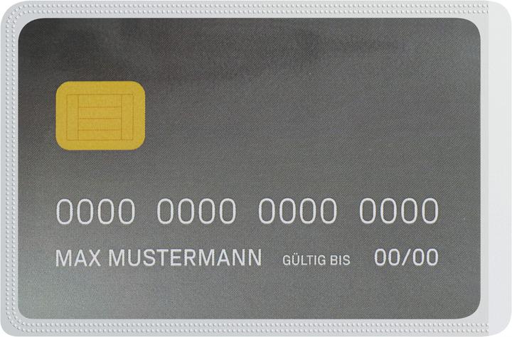 Produktbild Kolma Ausweishülle Credit Card seitlich offen (Kreditkarte, 1 x)