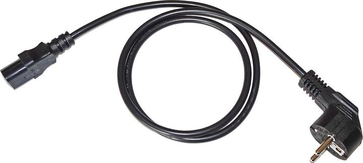 Actual product image Wantec wW cold appliance cable Schuko plug CEE7/7 socket IEC C13 1,0m (1 m, C13)