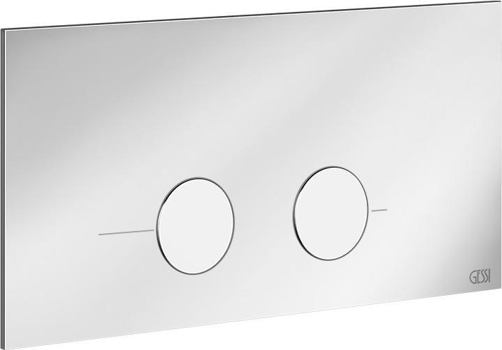 Actual product image Gessi 316 actuation plate for Viega Prevista, 54621