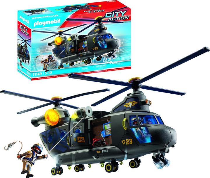 Produktbild Playmobil SWAT-Rettungsflugzeug (71149, Playmobil City Action)