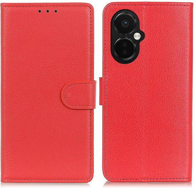 Produktbild MU Classic Litchi Leder Bookcover Series (Oppo Nord CE 3 Lite)
