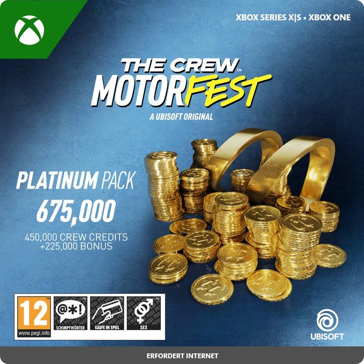 Microsoft Xbox The Crew Motorfest VC Pltnm Pck Download Code