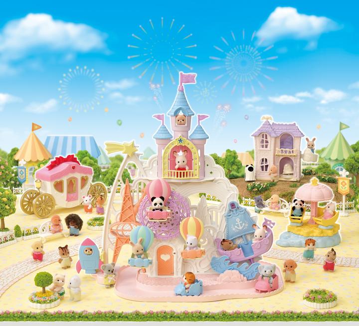 Actual product image Sylvanian Families Baby Star Carousel