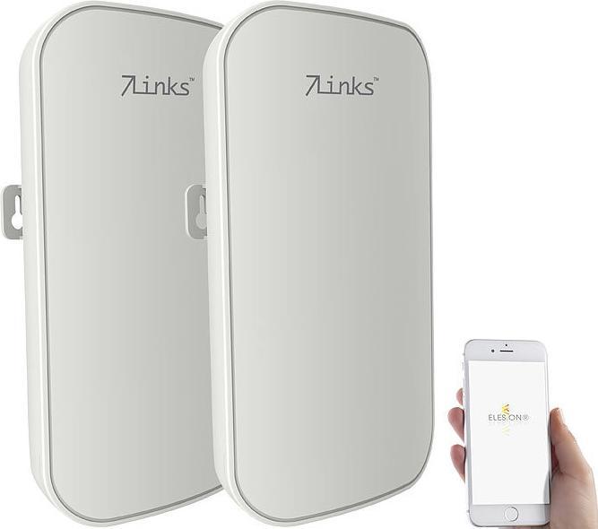 Immagine prodotto 7links Set di 2 ripetitori WLAN all'aperto (867 Mbit/s, 300 Mbit/s)