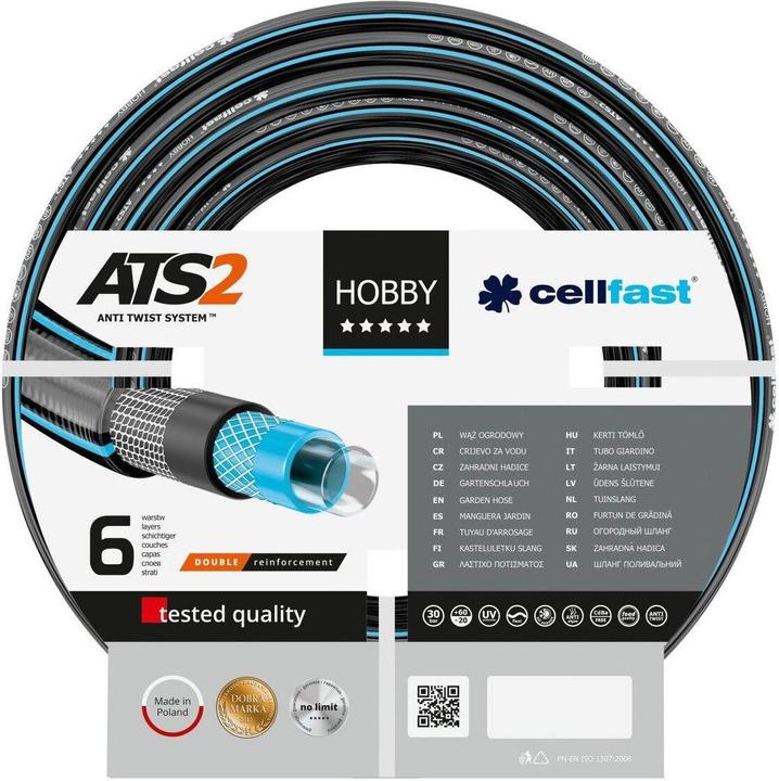 Immagine prodotto Cellfast CF. Pantaloni HOBBY ATS 1"25mb PL (25 m, 25.40 mm)