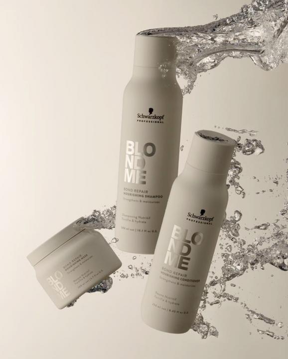 Actual product image Schwarzkopf Professional BLONDME Bond Repair Pflegender Conditioner (250 ml)