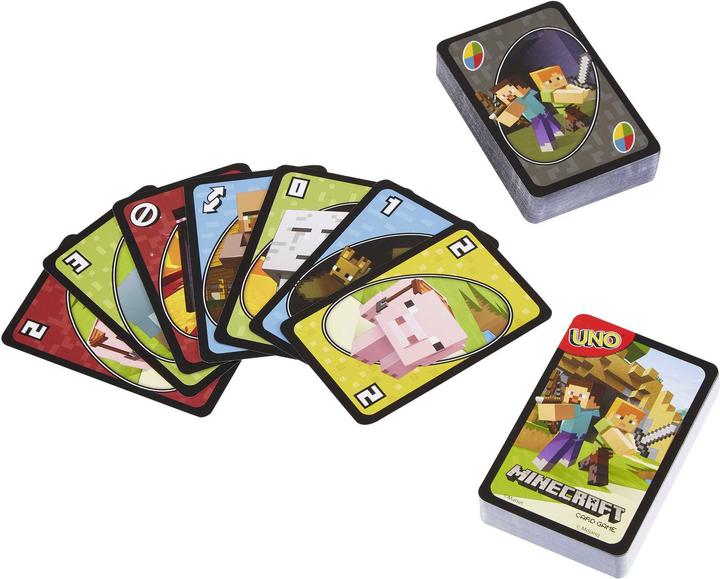 Image du produit Mattel Games Minecraft: UNO (Allemand, Français, Italien, Anglais)