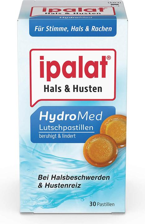 Dr. Pfleger ipalat HydroMed throat pastilles, 30 pastilles (30 Piece)