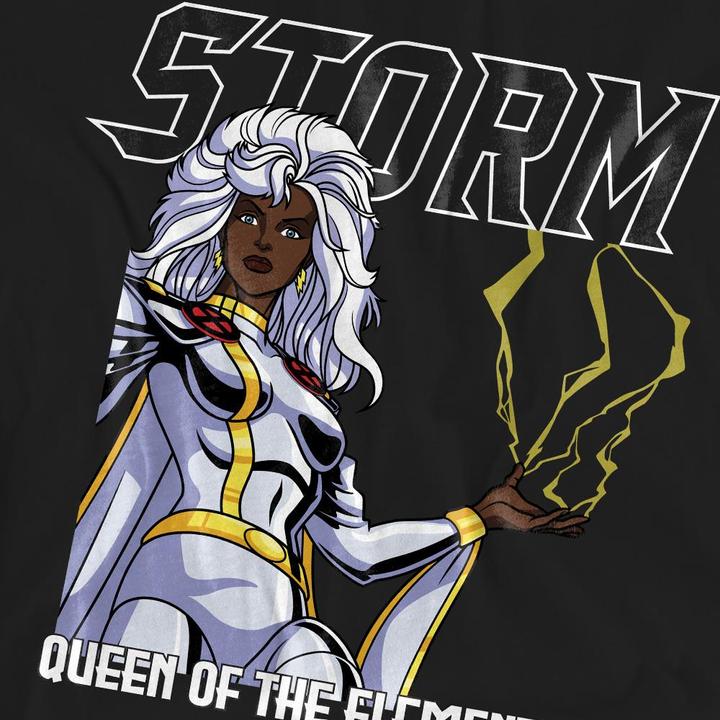 Actual product image X-Man Unisex Adult Queen Of The Elements Storm T-Shirt (L)
