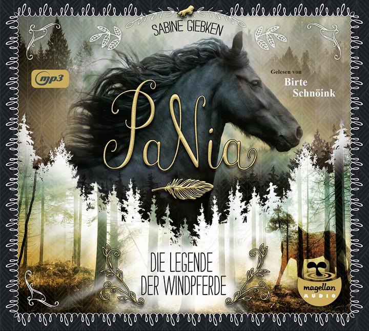 Actual product image PaNia - The Legend of the Wind Horses (mp3 CD) (Giebken, Sabine, German)
