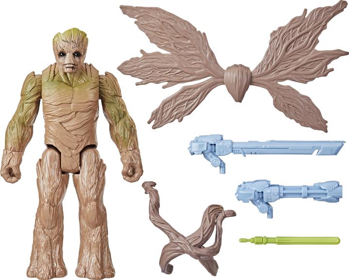Hasbro Marvel Studios Guardians of the Galaxy Vol. 3 Titan Hero Series Deluxe Blast 'N Battle Groot