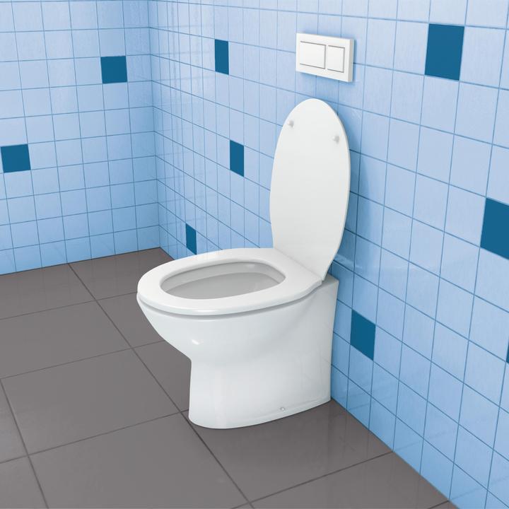 Immagine prodotto Tox Attacco per WC Stand WC XL Cap bianco/cromo (2 pz.)
