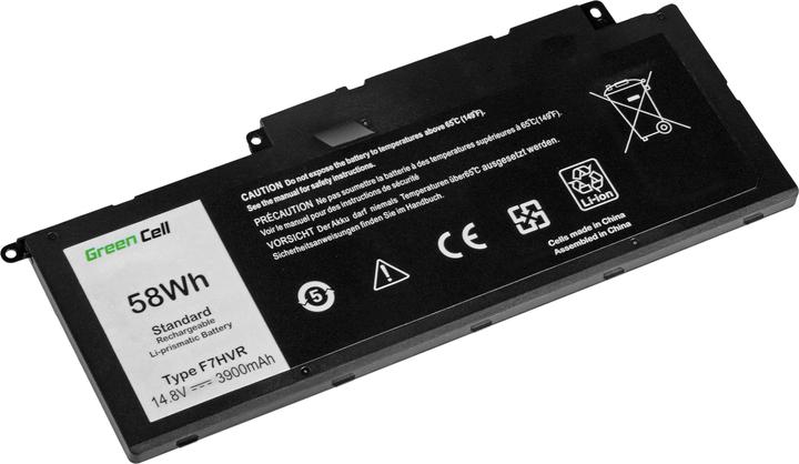 Actual product image GreenCell Laptop Battery for Dell Inspiron 15 7537 17 7737 7746 - 14.4V - 3800mAh (4 Cells, 58000 mAh)