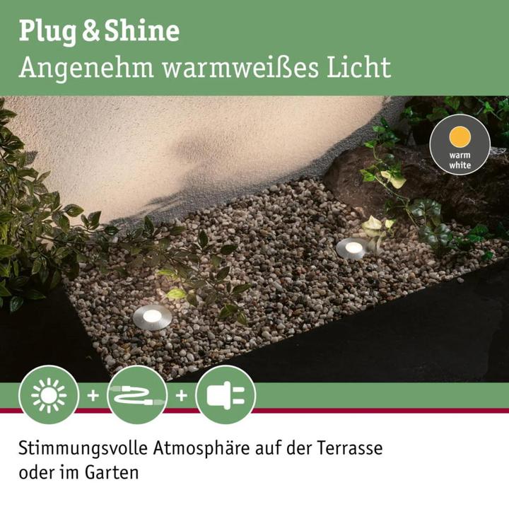 Image du produit Paulmann Plug & Shine Floor Mini (95 lm, IP65)