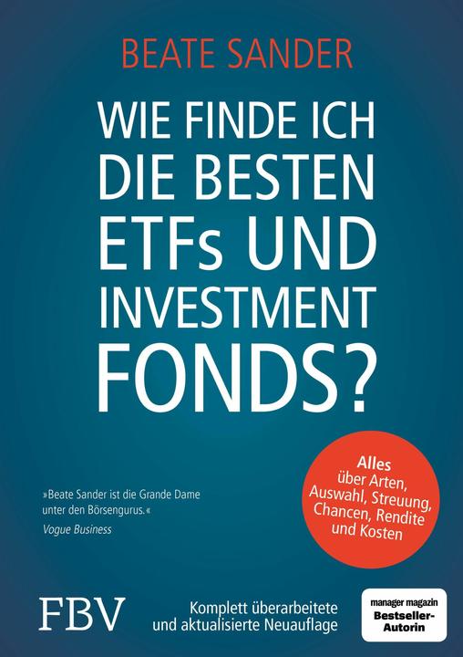 Image du produit Wie finde ich die besten ETFs und Investmentfonds? (Allemand, Beate Sander, 2019)