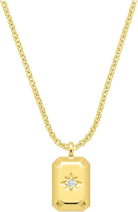 Immagine prodotto Candy Collana Tuli, argento 925, placcato oro (Argento 925, Placcato oro 18k, 42 - 45 cm)