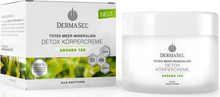 Produktbild DermaSel Totes Meer Detox Körpercreme - Grüner Tee (Körpercreme, 200 ml)