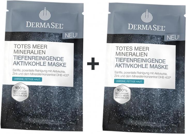Produktbild DermaSel Tiefenreinigende Aktivkohle (12 ml)