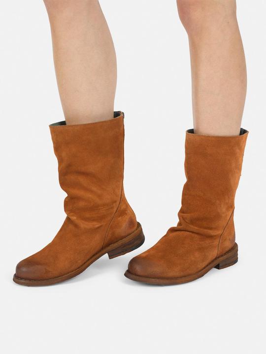 Produktbild Felmini GREDO W107 Wide Fit Stiefel aus Wildleder, mit einem Reissverschluss auf der Rückseite für ei (42)