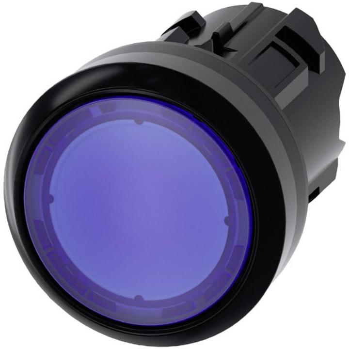 Actual product image Siemens Illuminated pushbutton, 22mm, blue