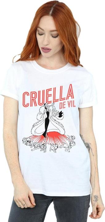 Image du produit Disney - T-shirt CRUELLA DE VIL DALMATIANS - Femme (S)
