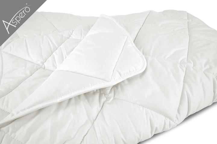 Produktbild Aspero Bio-Baumwoll-Bettdecke AJACCIO (1500 g, 200 x 200 cm)