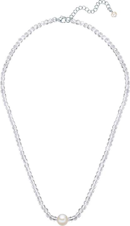 Image du produit Valero Pearls ValeroPearls Collier de perles - 33968 (Argent Sterling, 40 - 45 cm)