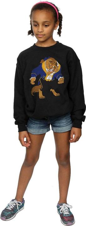 Immagine prodotto Disney Beauty And The Beast Classic Beast Felpa Ragazze (140, 146)