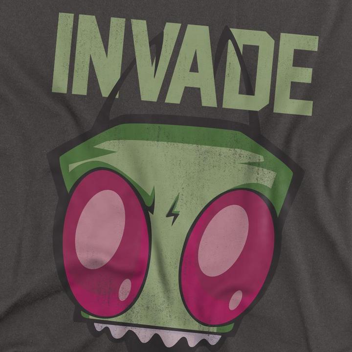 Image du produit Invader Zim - T-shirt INVADE - Adulte (S)