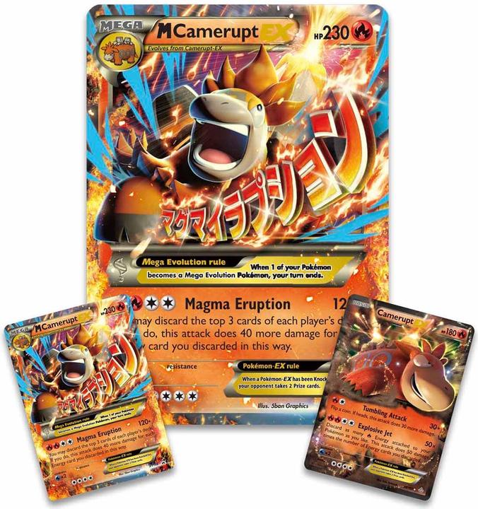 Image du produit Pokémon Mega Sharpedo EX Premium Collection Box - EN (Anglais, Coffret & Collection)