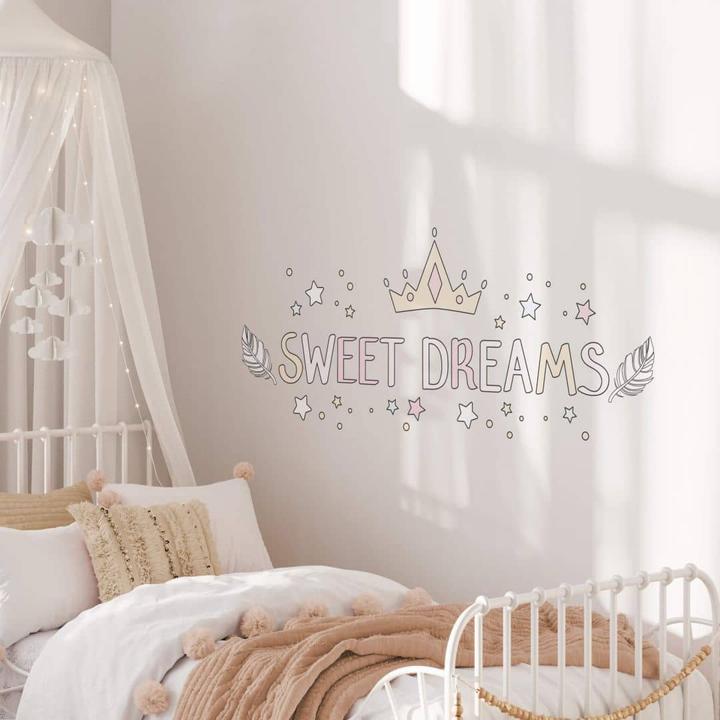 Actual product image Trenddeko Kvilis - writing Sweet Dreams (100 x 39 cm)